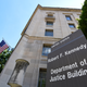The Department of Justice headquarters in Washington, DC.